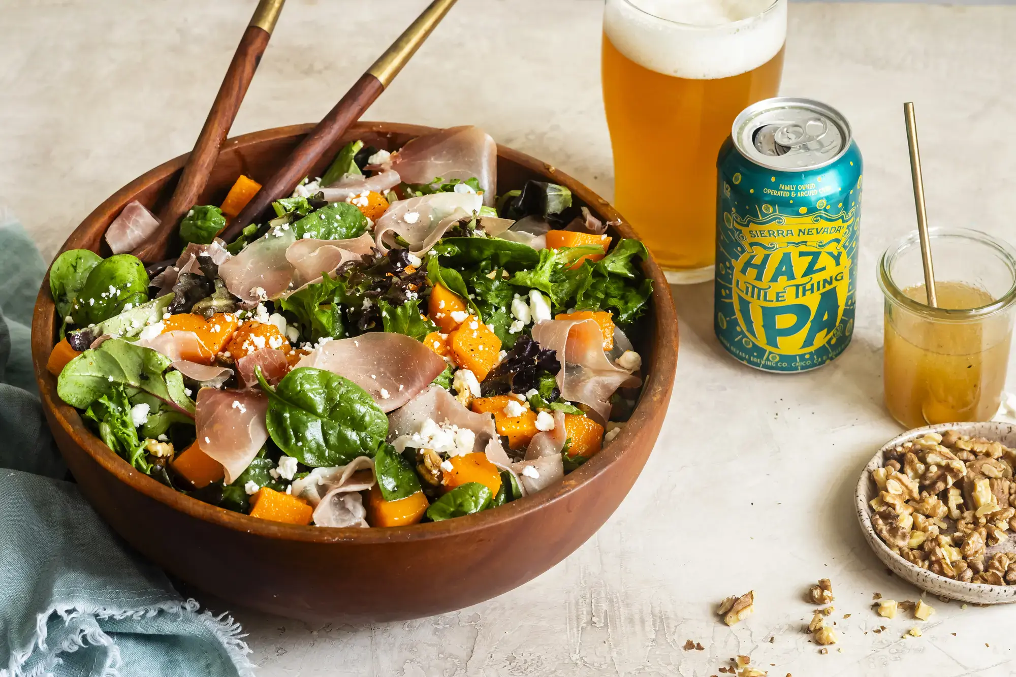 Hazy Little Thing Butternut squash salad